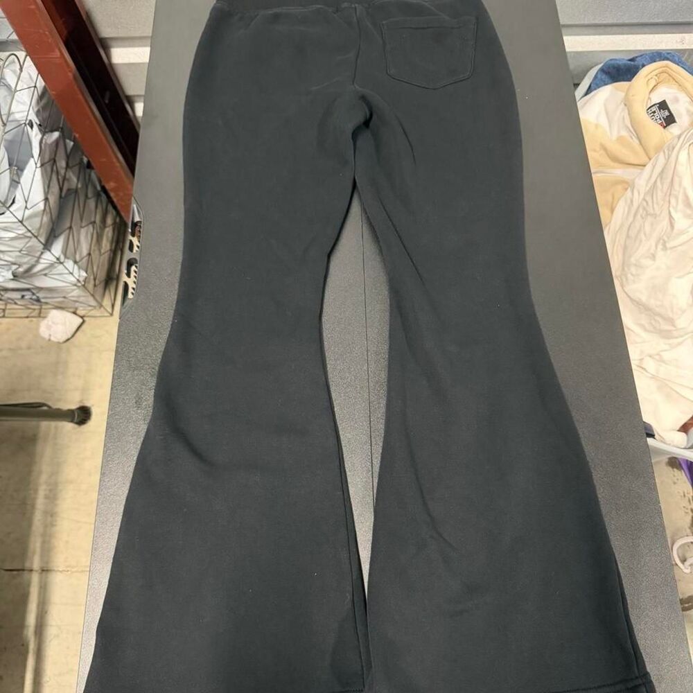 Y2K Black True Religion zip-up hoodie and flare pant set - Picture 8 of 8